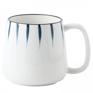 500Ml Hand Painted Ceramic Mugs Under glaze Color Coffee Mug Office Tea Mug Breakfast Milk Mug Creative Gift Kitchen Drinkware Mug