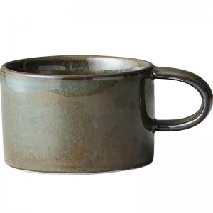 150ml Kiln Change Glaze Κούπα καφέ Κεραμικό φλιτζάνι καφέ πορσελάνινο φλιτζάνι με λαβή Δημιουργικά δώρα Ποτό