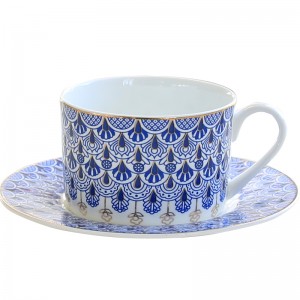 220ML, fine bone china coffee cup and saucer, russian design espresso cups, porcelain reusable cup, tea ceremony tazas cafe