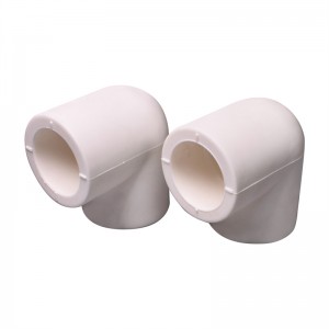 PPR Corrosion Resistant Plastic Pipe Fittings 90 Degree Elbows