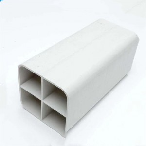Miljeufreonlik elektryske White PVC Four-Hole Grille Pipe