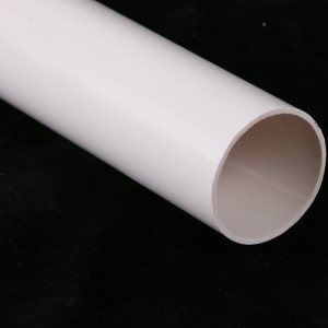 জল বা নিষ্কাশন চাপ পাইপ জন্য PVC-ইউ ড্রেনেজ পাইপ
