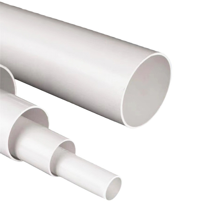 Tuyau de drainage en PVC-U pour tuyaux sous pression d'eau ou de drainage