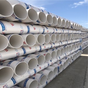 Tubo de drenagem PVC-U para água ou tubos de pressão de drenagem