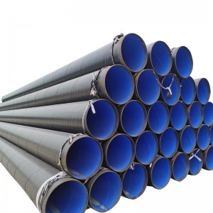 PE Epoxy Pulvis Anti-Corrosion Spiralis Steel Pipe/tubus