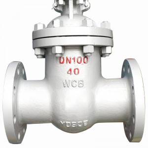 GB Cast Steel Gate Valve ດ້ວຍ Flange Ends Stainless Steel