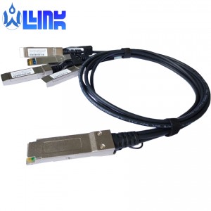 Breakout Active Optical Cable 10m Q4sfp-40g-a10-gc 40g Qsfp+ To 4xsfp+