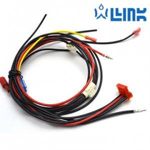 2.54-4P red punctured terminal wire harness