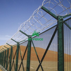 Visoko sigurnosna ograda protiv penjanja