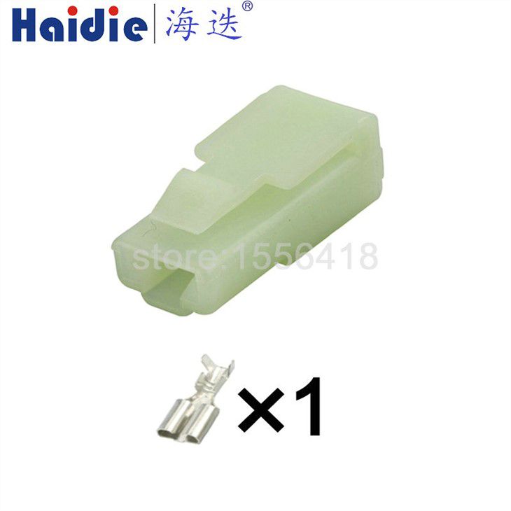 1 Pin Female Automotive Wire Harness Connector 6070-1611