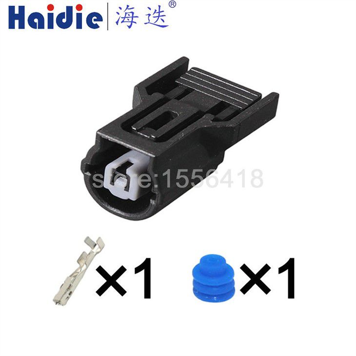 1 Way Black Waterproof Female Plug Connector Sumitomo Series 6189-0940