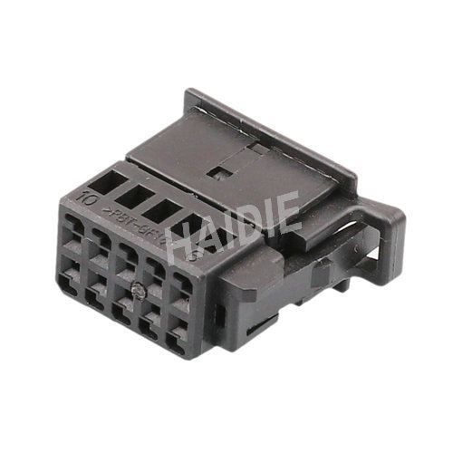 10 Pin Female Electrical Automotive Wire Connector 1488973-2