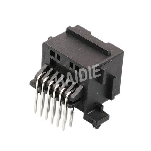 12 Pin Αρσενικό Automotive PCB Electrical Wire Harness Connector 967250-1