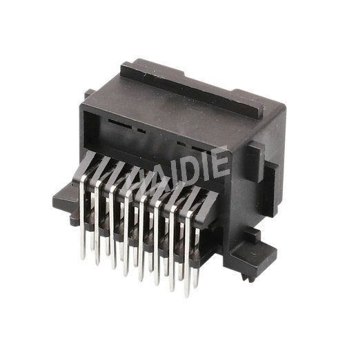 16-щифтов мъжки автомобилен PCB конектор за сноп електрически кабели 966870-1