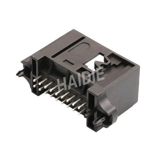 18 Pin 953264-2 Male Automotive PCB Listrik Wire Harness Konektor
