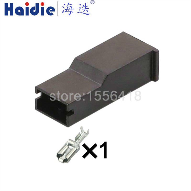 1pin Black Home Female Housing Auto Wire Connector 171809-2
