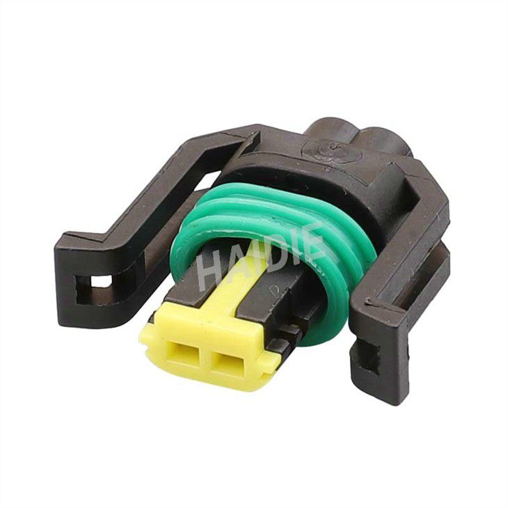 2 Hole Female Electrical Connector 444040-2