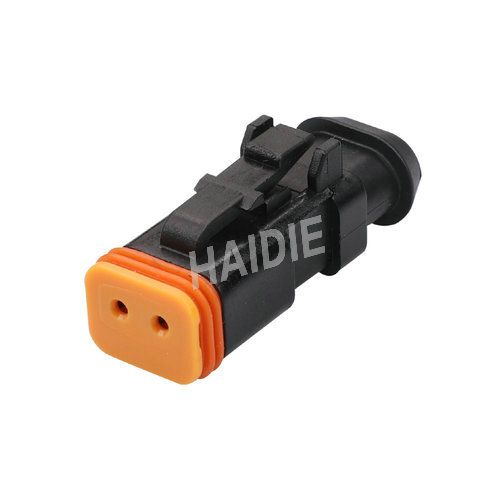 2 Hole Female Electrical Sealed Automotive Wire Harness Connector Socket DT06-2S-CE13
