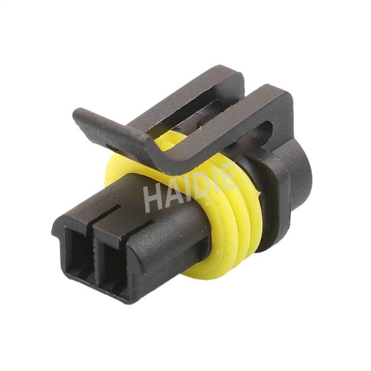 2 Pin 12162852 Female Automotive Electrical Wiring Auto Connector