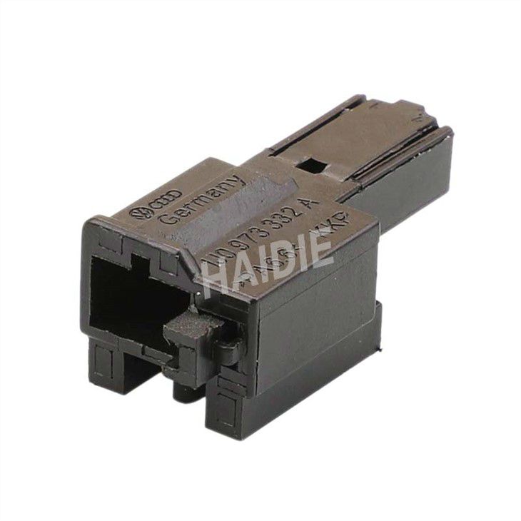 2 Pin 1J0973332A Female Automotive Electrical Wire Connectors