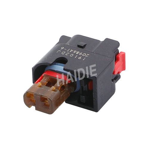 2 Pin Wahine Waterproof Automotive Wire Harness Connector 2098641-6