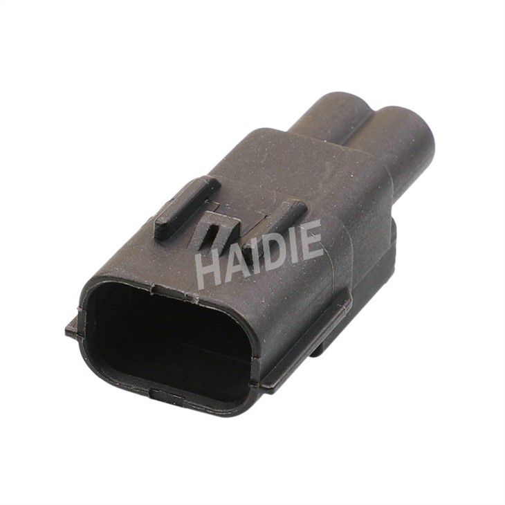 2 Pin Waterproof Male Automotive Electrical Connector 6189-7516
