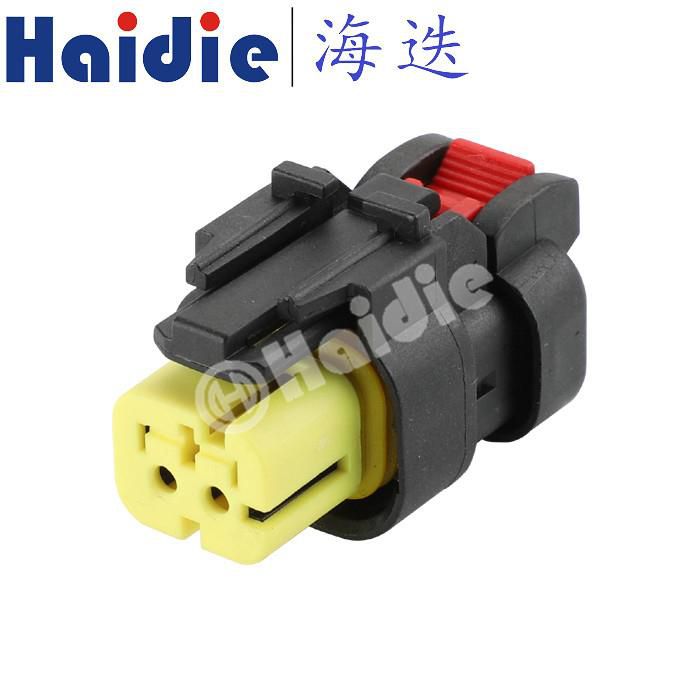 Waterproof 2 Hole Auto Female Connector 776427-3 776522-3