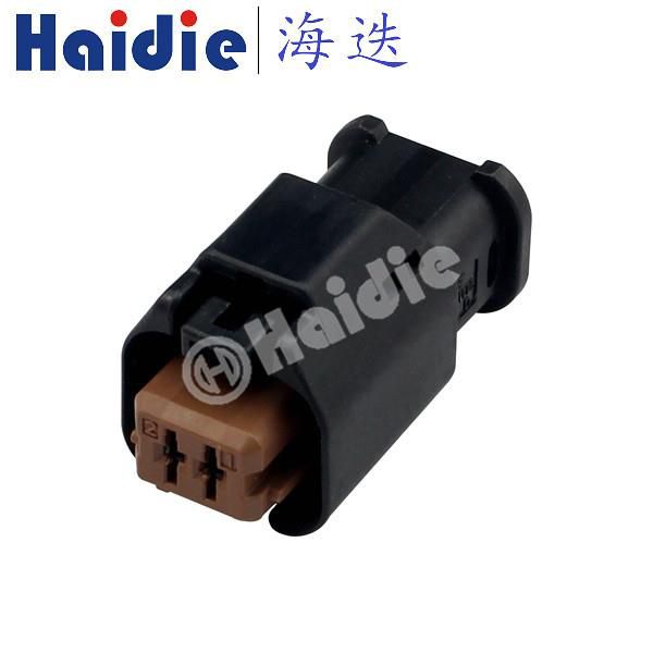 2 Hole Female Cable Connector Para sa TE 1801175-6