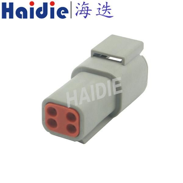 4 Pin Male Waterproof Plug DTM04-4P-E004 ATM04-4P-BLK