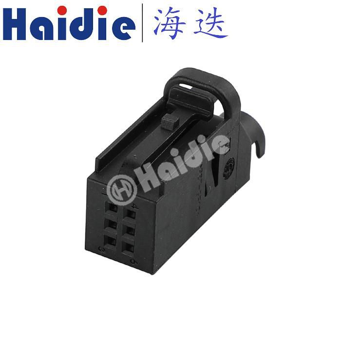 6 Pole Female Electrical Connector 1534121-1 4D0 971 636
