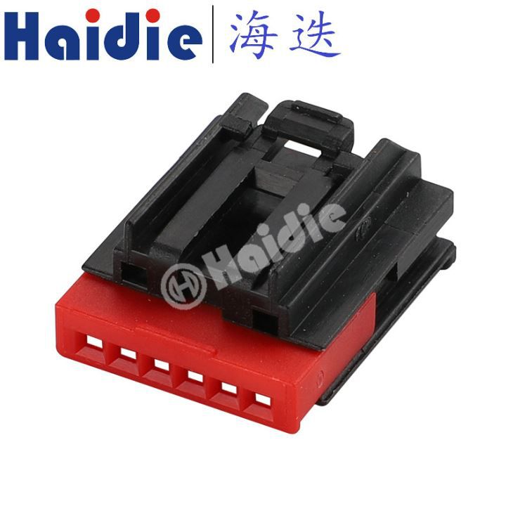 6 Pin Female Automotive Connector 1456985-4