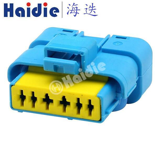 6 Way Female Waterproof Type Automotive Electrical Connectors 211PC069S6049