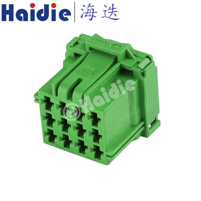 12 Pin Female Cable Wire Connector 8-968972-1