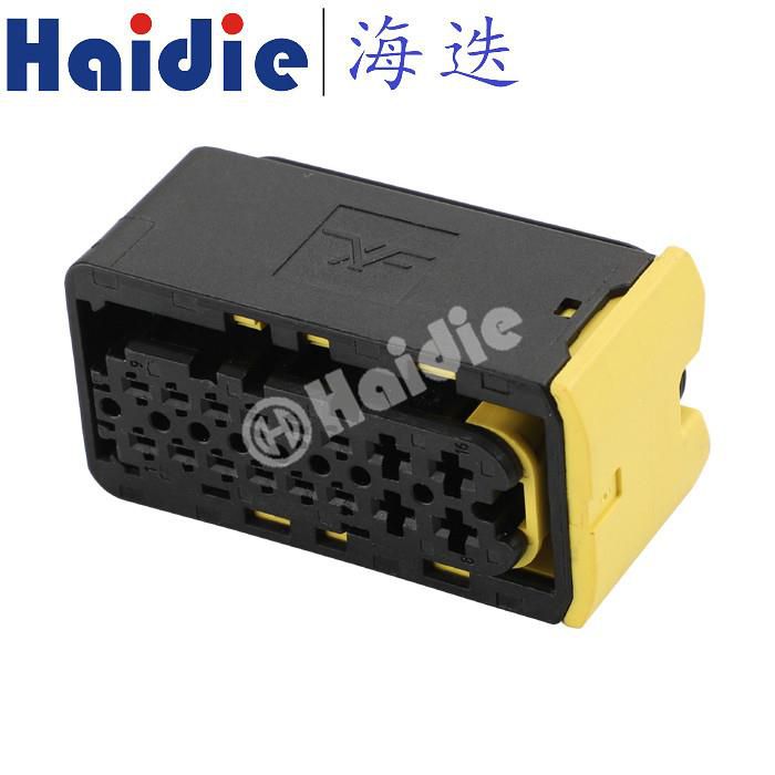 16 Viae Male Auto Electrical Wiring Connector 1-1564337-1