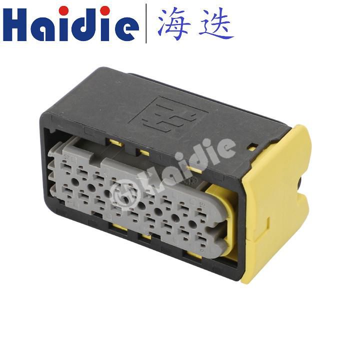 18 Hole Grey Receptacle Waterproof Electrical Otomotive Connector 2-1563759-1