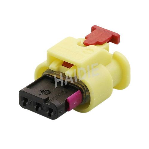 3 Pin 1-2141523-4 Female Waterproof Automotive Wire Harness Connector