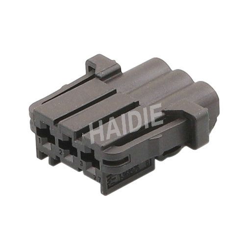 3 Pin 1-968976-9 Female Electrical Automotive Wire Harness Connector