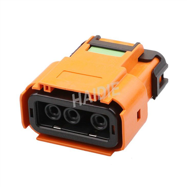 3 Pin Female X02-P03-TE301-N40LM Waterproof Automotive Electrical Wiring Auto Connector