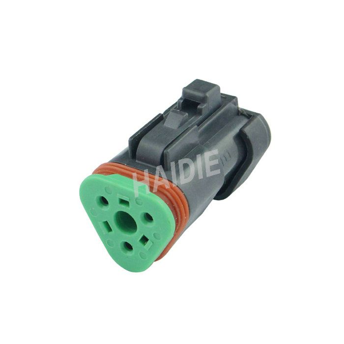 3 Way Female DT Wire Connector DT06-3S-E005 AT06-3S-EC01BLK