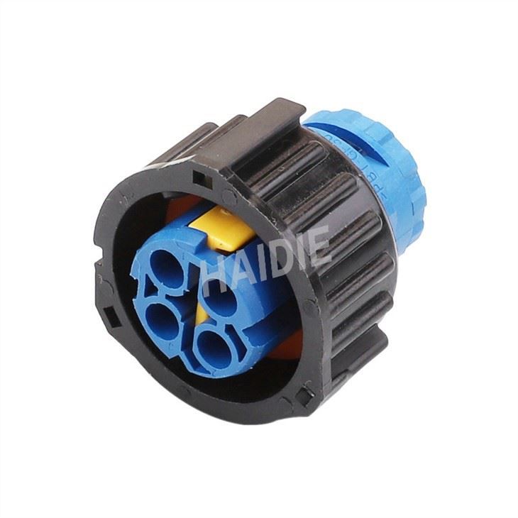 4 Pin Female 4-1813099-1 Waterproof Automotive Whre Harness Circular Connector