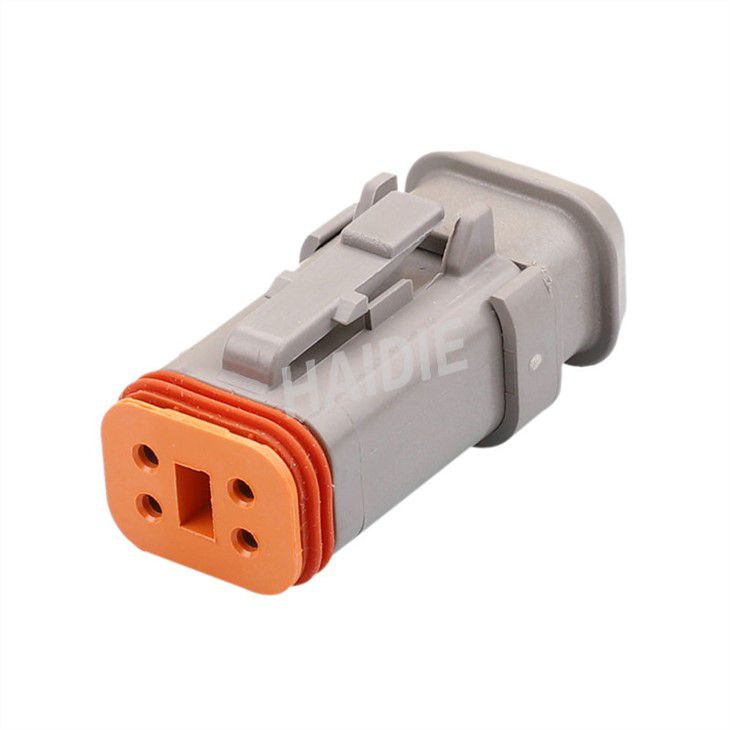 4 Way Female Wire Connector DT06-4S-E008 AT06-4S-SR01GRY