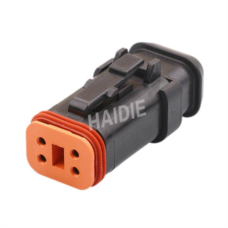 4 Paagi nga Female Electric Connector DT06-4S-EP11/DT06-4S-CE04