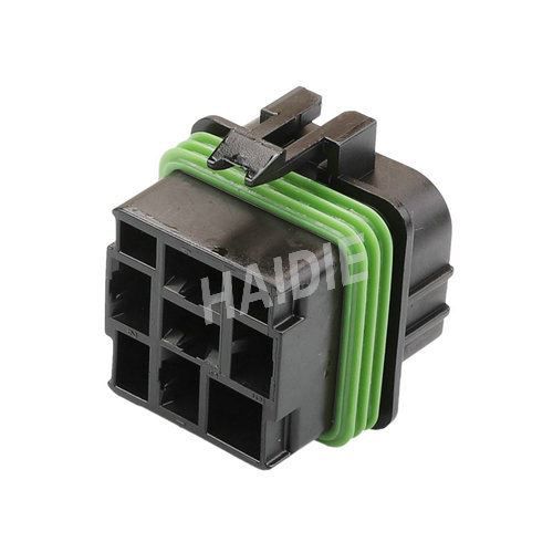 5 Way Base, 4 Okusebenzisekayo Black Metri-Pack 630 Seal Female Connector Assembly, Max Current 46 Amps 12092605