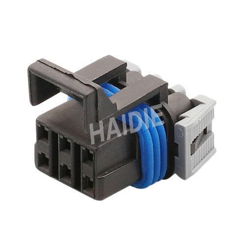 6 Pin 12052848/12052850 Female Waterproof Automotive Electrical Wiring Harness Connector