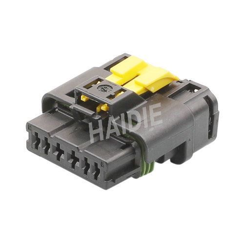 6 Pin 15458163 Female Waterproof Automotive Electrical Wiring Harness Connector