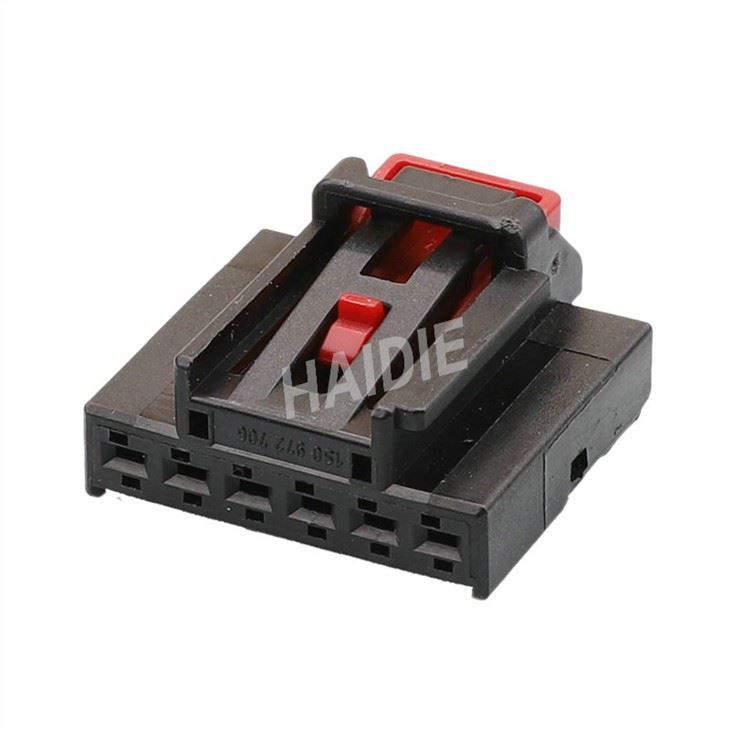 6 Pin 1S0 972 706 ženski električni kabelski svežanj automatski plastični konektor
