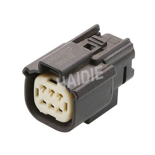 6 Pin 33472-0701 Female Waterproof Automotive Wire Connector