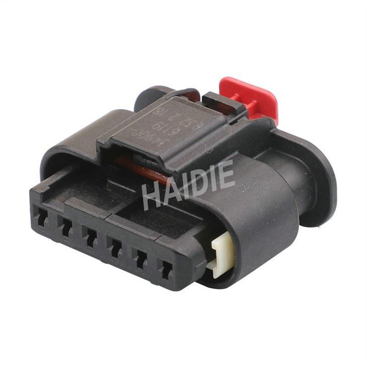 6 Pin 34900-6119 Female Waterproof Automotive Electrical Wiring Auto Connector 34900-6119