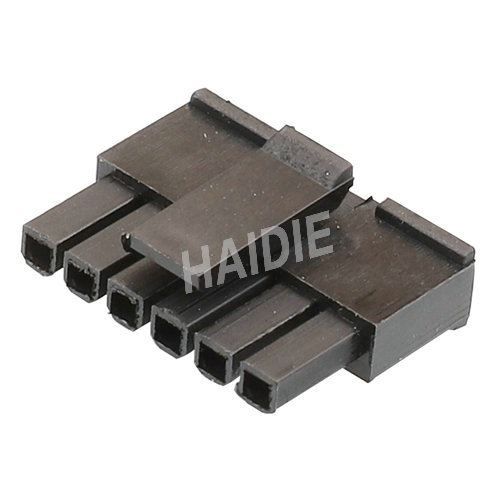 6 Pin 43645-0600 Male Automotive Electrical Wiring Harness Connector