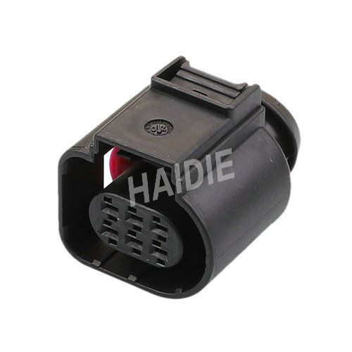 6 Pin 4H0973713 Female Automotive Electrical Wiring Auto Connector